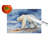 Polar Bear Glass Cutting Board Large