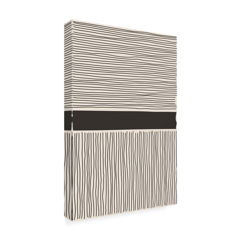 «Jay Stanley Minimal Line Vibes 6», reproduction sur toile, H 19 po x l 12 po x P 2 po