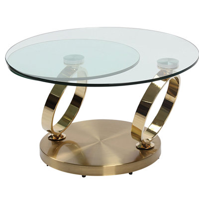 Tauranac Glass Top Single Coffee Table