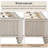 Solid Wood Bed Frame,Platform Bed Frame with Headboard-1335737758-1335737756