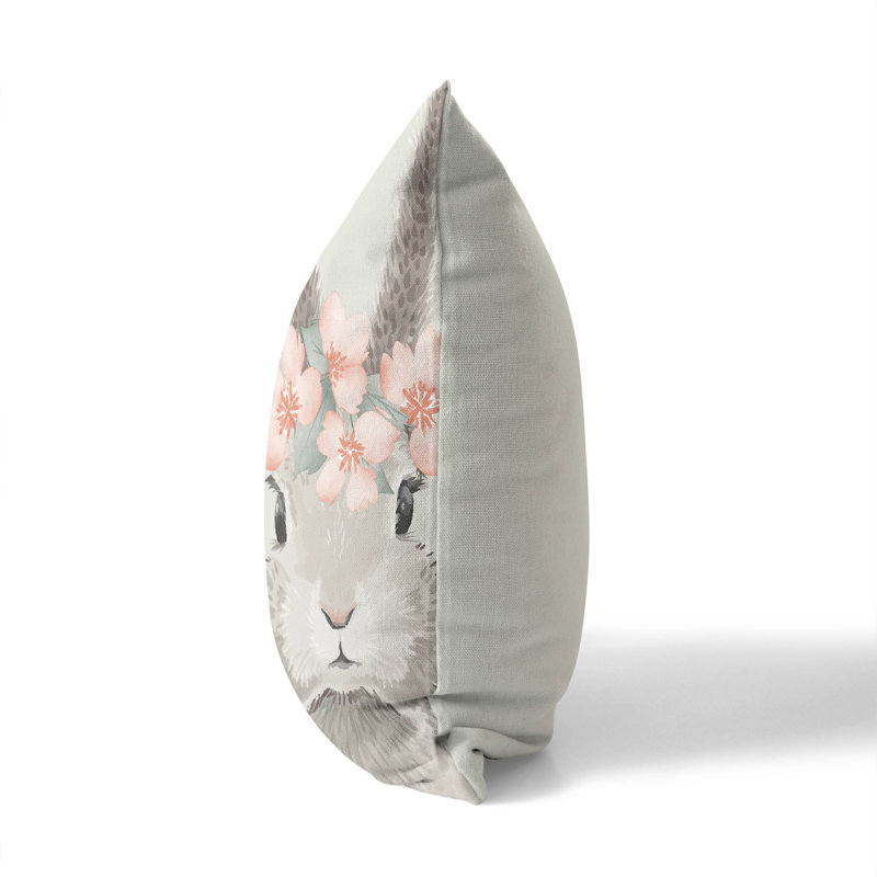 Bunny Sage Pillow, 20" H x 20" W