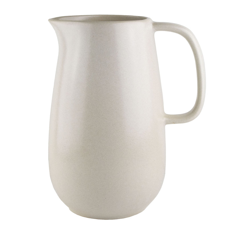 Pichet en grès Mesa Ceramics, Marbre