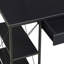Bureau avec tablettes ouvertes et huche-1252417947