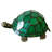 Tortoise Tiffany Style Turtle Lamp Small Bedside Cute Accent Green Stained Glass Shade Night Light-1682937807