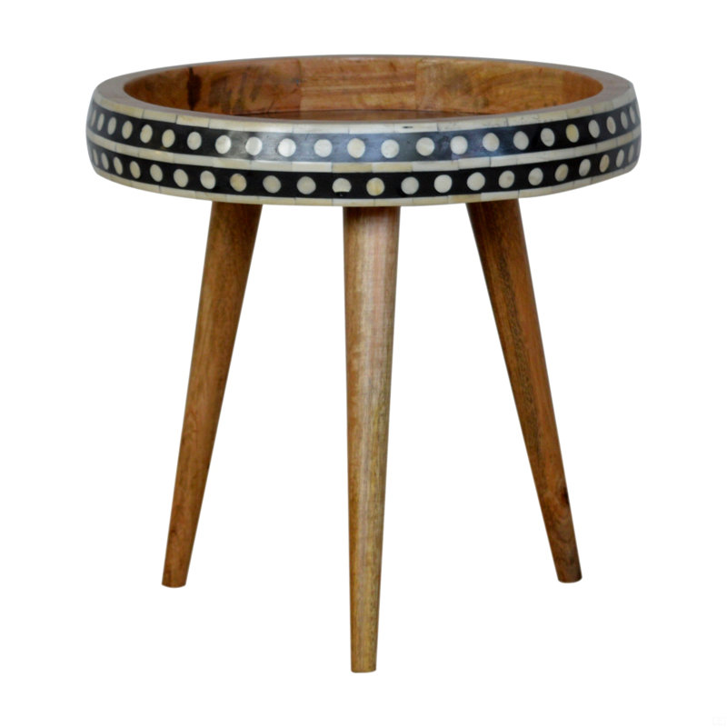 Solid Wood End Table