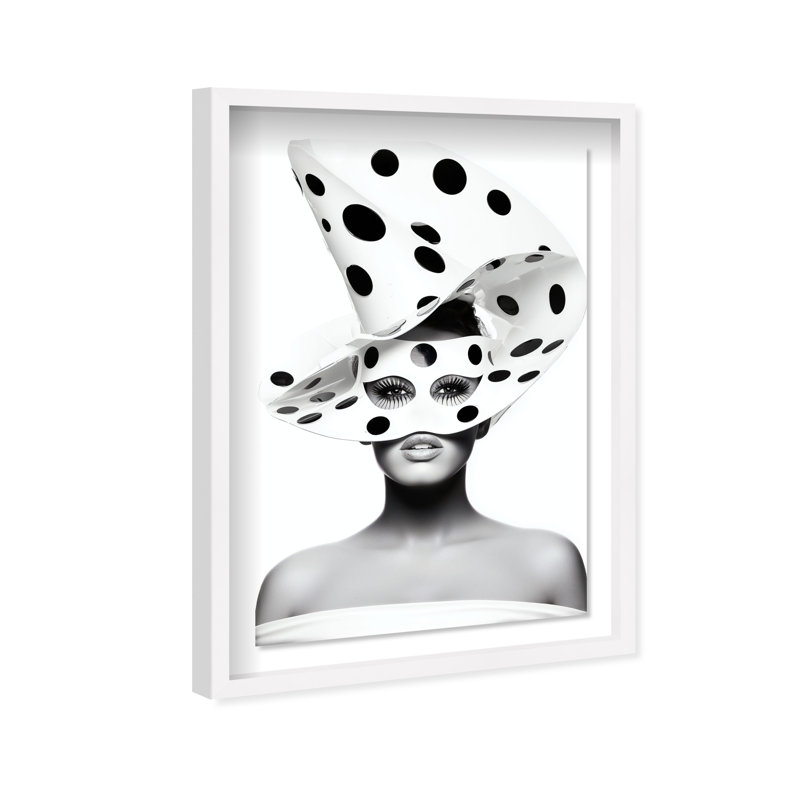 Spotted Sovereign Print by Oliver Gal, 16.5"H x 11.5"W, White Shadowbox