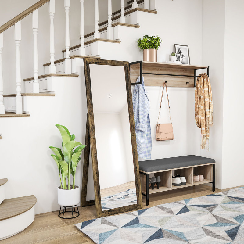 58"x 20" Full Length Mirror, Floor Standing Mirror, Dressing Mirror
