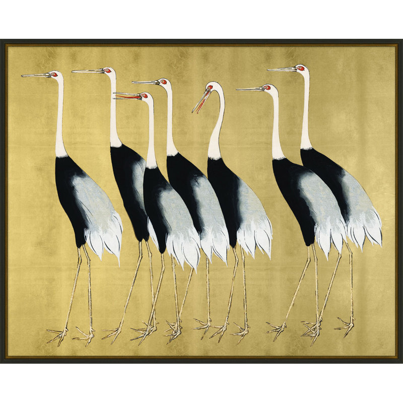 Golden Flock Print