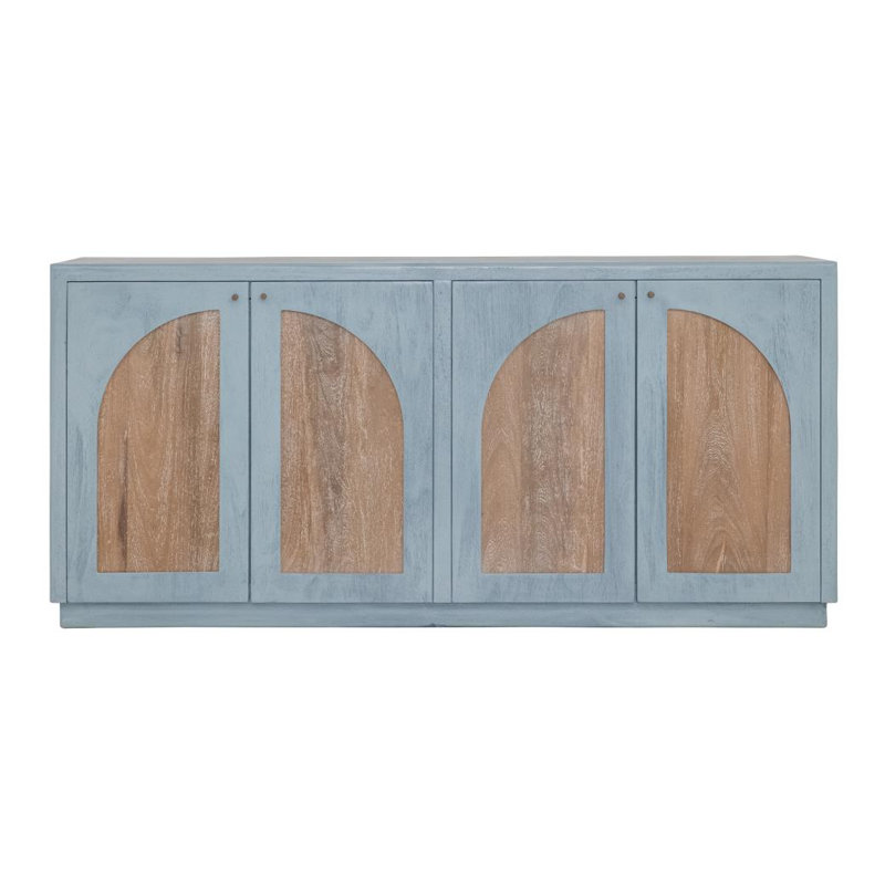 Console 4 portes Arcadia, Bleu
