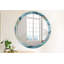 Huldar Glass Flat Wall Mirror