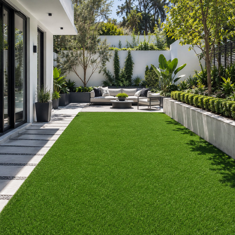 Gazon artificiel Fake Grass pour patio, jardin