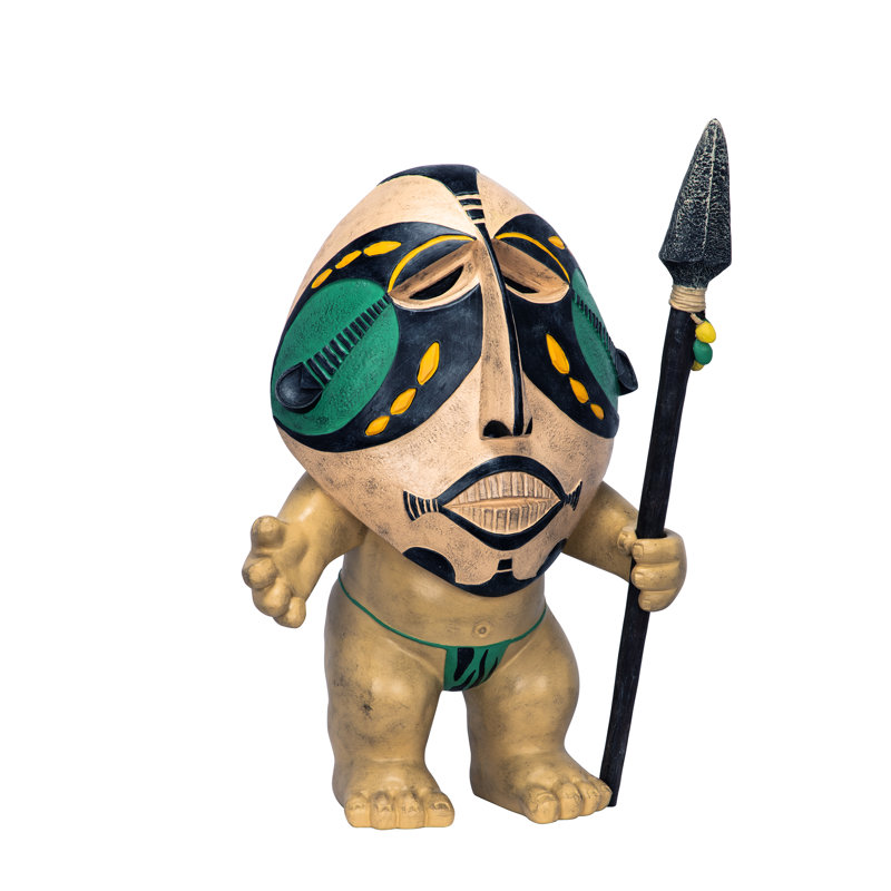 Statue de pygmy de jardin ibo odo