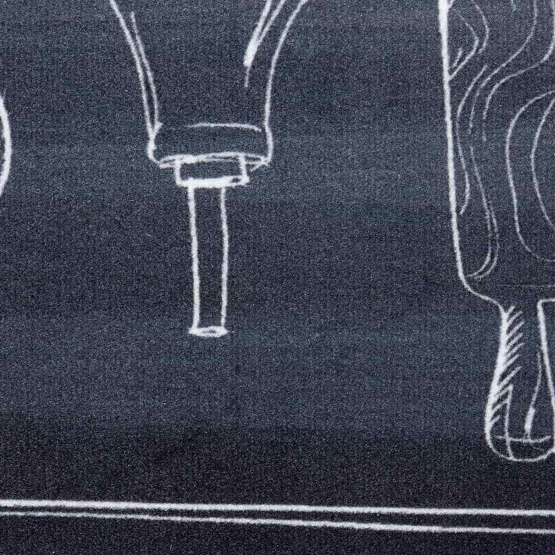 Kitchen Rug, Rectangle 60 cm x 300 cm