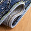 Tapis oriental bleu clair / noir Abbie-Gail-1507679438