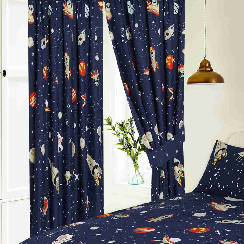 Devries Pencil Pleat Semi Sheer Curtains