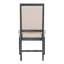 Ensemble de chaises de salle à manger de style rétro avec 4 chaises rembourrées-1382483340