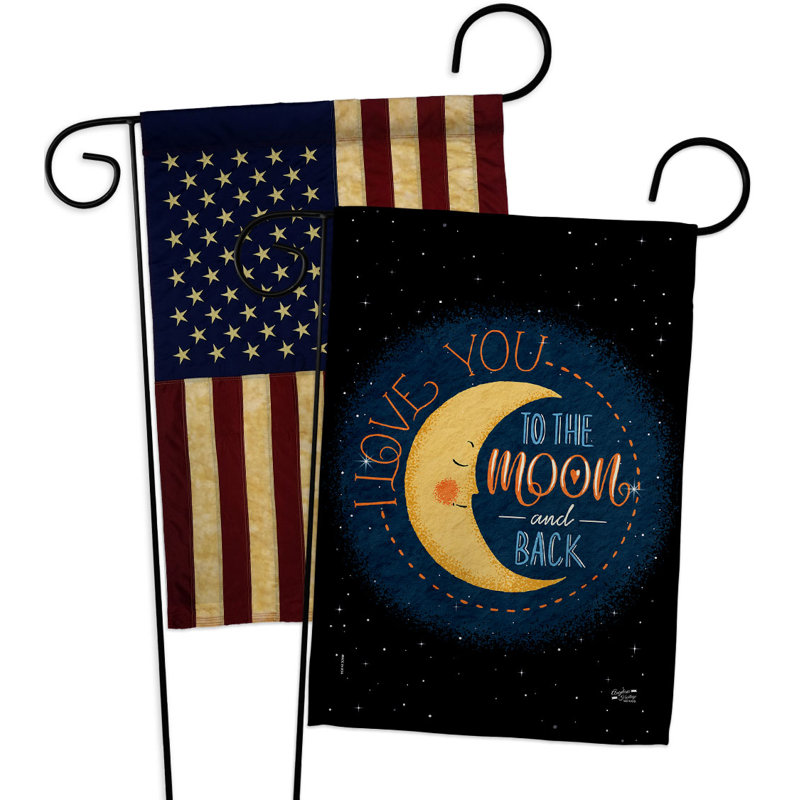 Drapeau de maison en polyester / mélange 18,5 po x 13 po