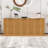 Modern Wavy Sideboard with 6-Door Storage Cabinet and Curved Contour Design for Living Room-1008127640