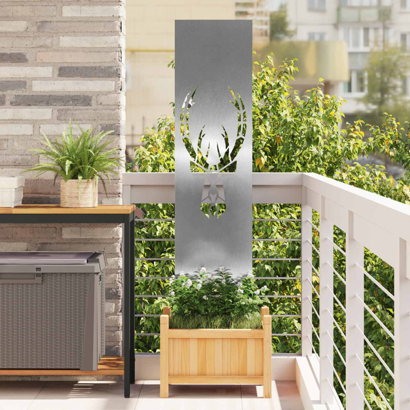 vidaXL Garden Privacy Screen Partition Outdoor Decor Modern Decorative Barrier