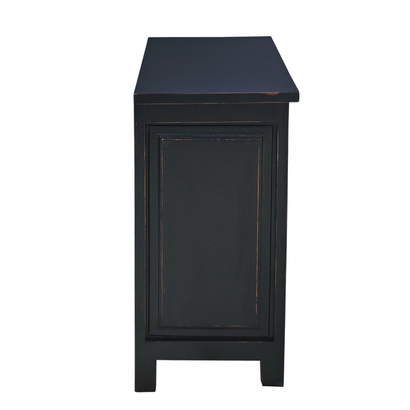 Armoire en cuir Saddle Ridge, Noir, noir, noir, noir