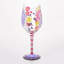 Verre à vin Lolita «Happy 80th Birthday»