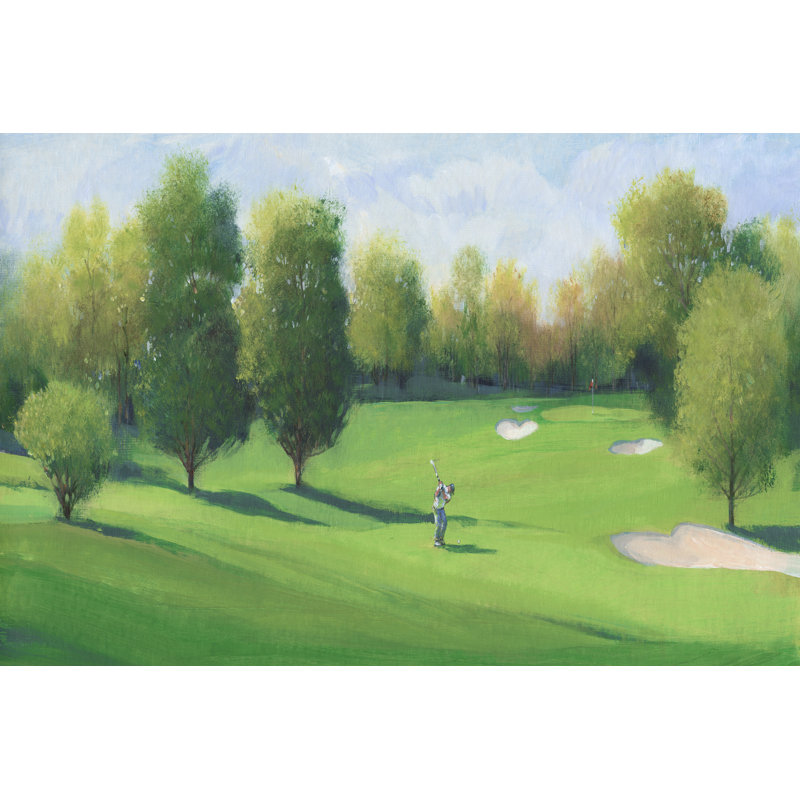 Fairway Shot I by Tim O'Toole - Painting, Wrapped Canvas, 51cm H x 76cm W