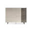 Armoire décorative moderne en bois massif gris clair fritté-1533398755