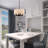 Litzy 4 - Light Dimmable Drum Chandelier