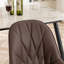 Chaise d'appoint rembourrée en similicuir Chardee-1647928890
