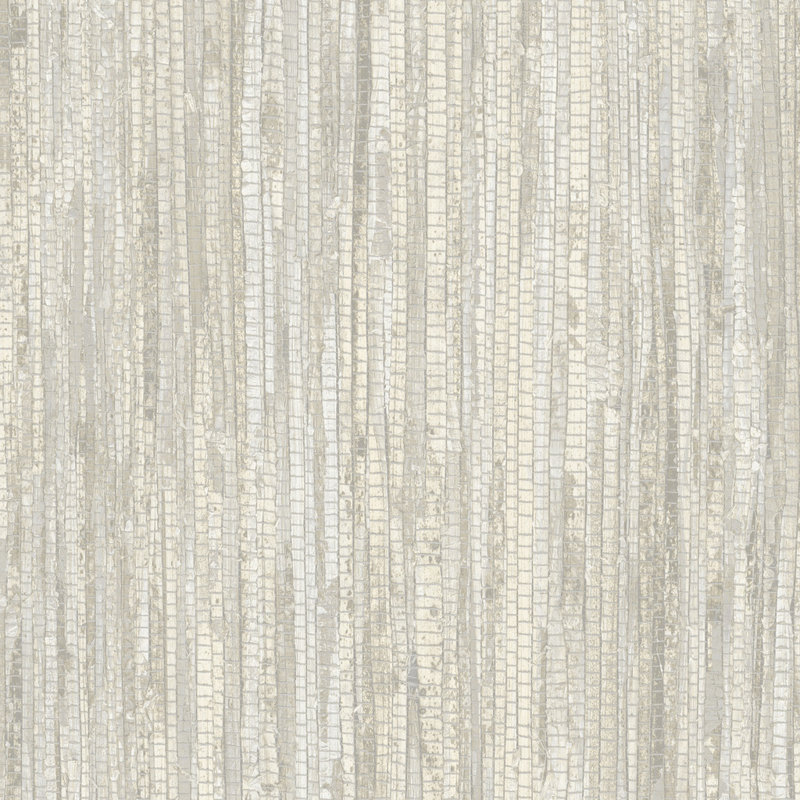  Rouleau de papier peint 33 pi x 20,5 po Rough Grass, Crème