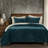 Stella Faux Silk Velvet Classic Chic Modern Rustic Romantic Western Quilt Set-1396545499-1396545497