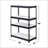 4 Tier Rectangular Bookcase With Adjustable Shelves