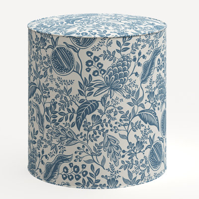 Rifle Paper Co. x Cloth and Company Billie Ottoman