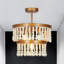 Plafonnier semi-encastré 4 lumières 13,8 po Abriell