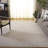 Vermont Hand Woven Wool/Cotton Solid Color Rug in Beige-98090488