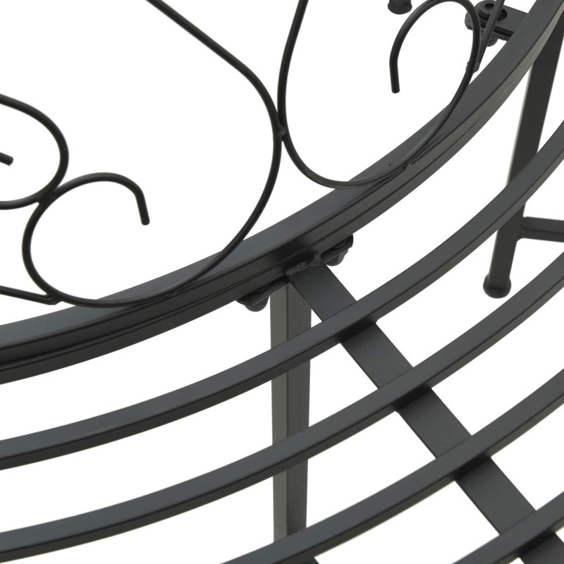 Outdoor Bench, Black