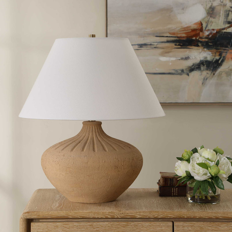 Uttermost Eldon Terracotta Table Lamp