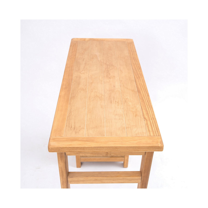 Nagle Dressing Table with Mirror, Chamfered