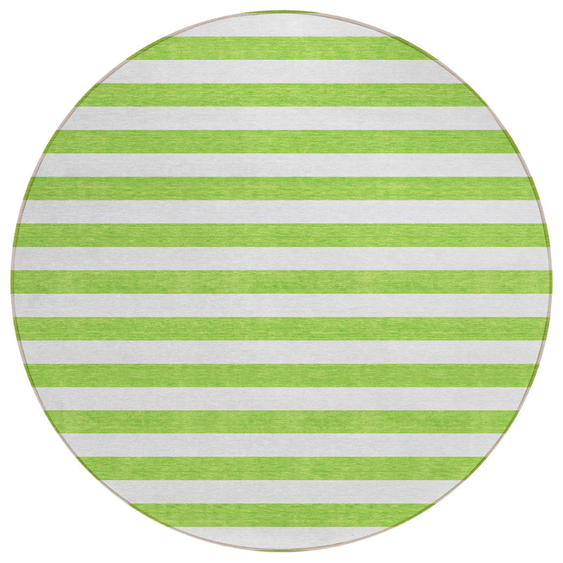 Tapis extérieur rond 8 po