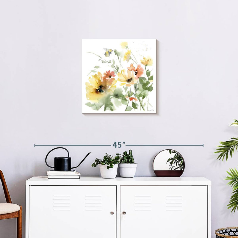 Harnek pré de tournesols I, H 20 po x l 20 po