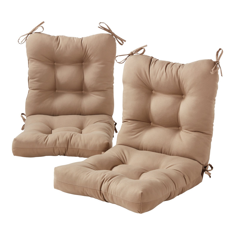 Coussin de chaise d'extérieur Lester, 2, H 21 po x l 21 po x P 21 po, Coronado