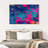 Blue Magenta Abstract Canvas Print-1374365368