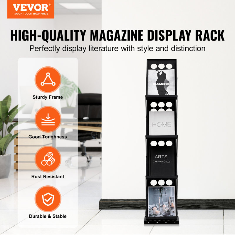 VEVOR 49.21'' H Pamplet Rack