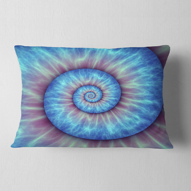 Coussin décoratif à motif fibonacci