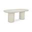 Rocca Outdoor Oval Dining Table-1538834353