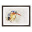 Exquisite Kingfisher Bird - Picture Frame Painting Print-56733699-56733700