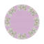 Pearl Bow Vegan Leather Round Pebble Placemat-803088647