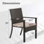 Dodsworth Patio Dining Armchair with Cushion