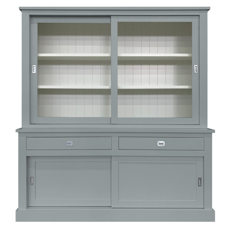 Antione Display Cabinet, Traffic Grey