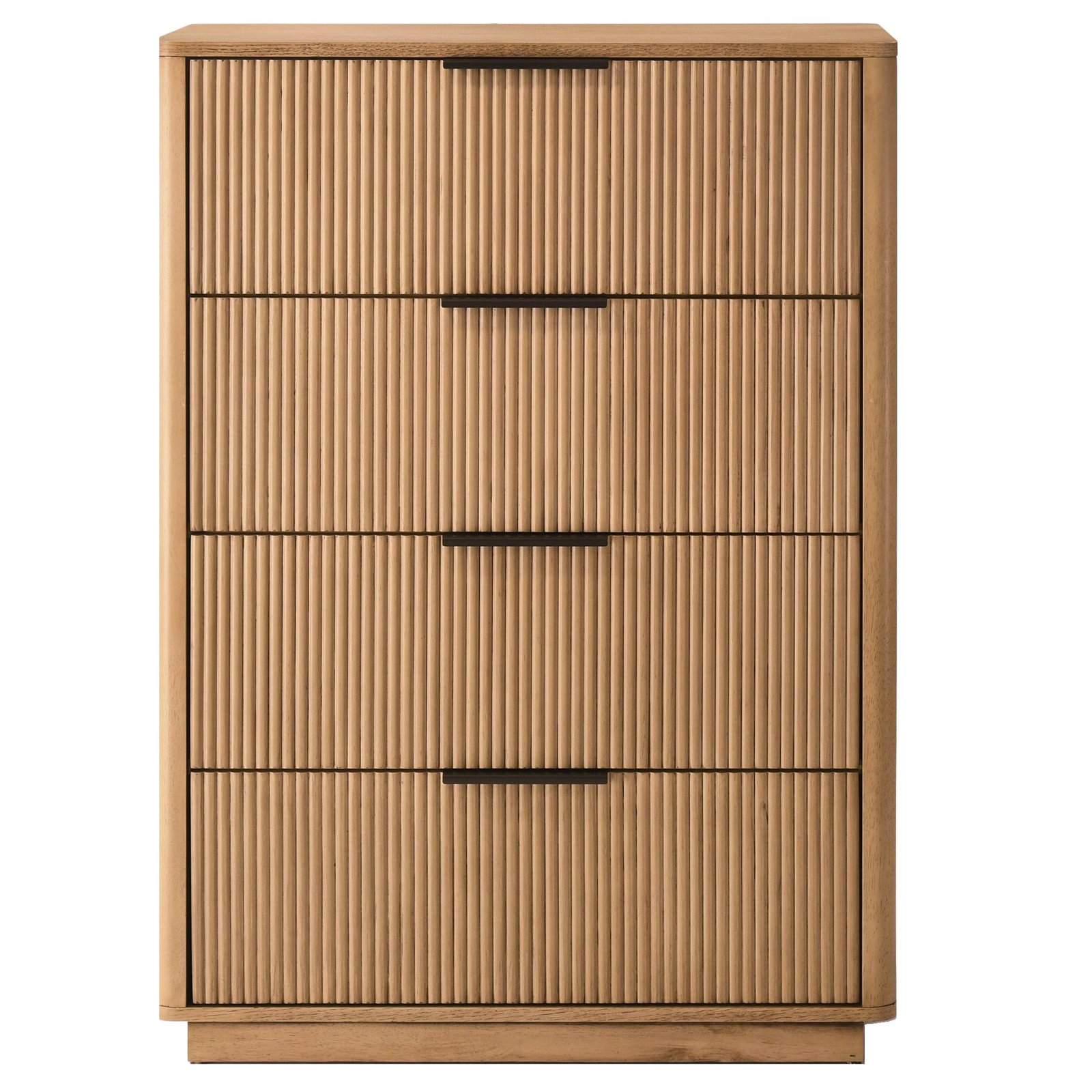 Akira 4 - Drawer Chest, White Oak